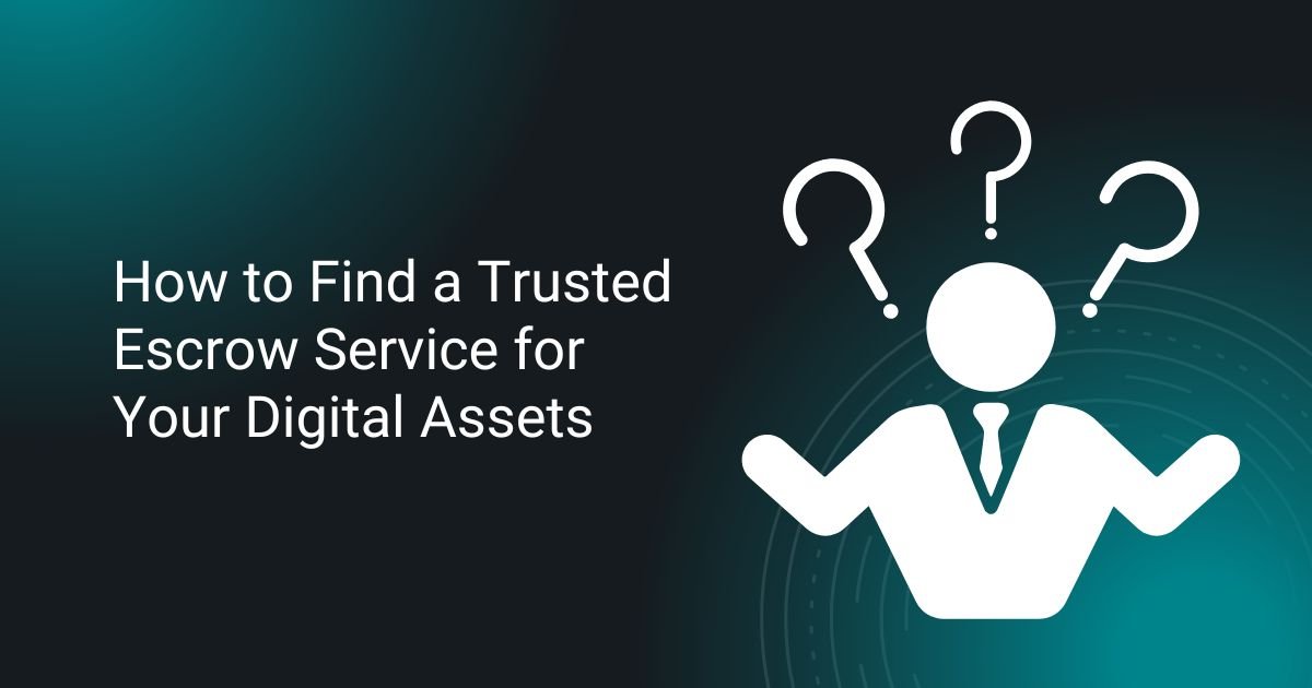 Trusted escrow service